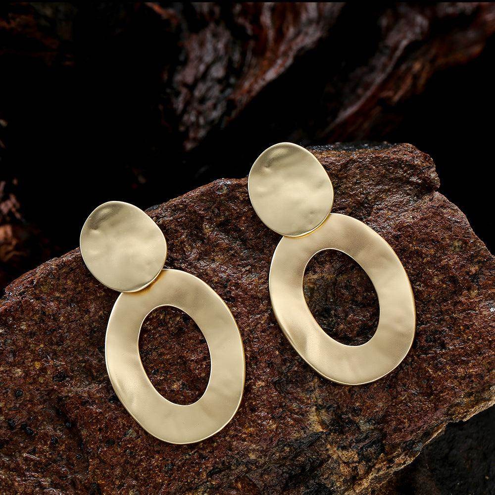 Exquisite small ear clip Fashion atmosphere high sense earrings 630097734987 - COCOMELODY